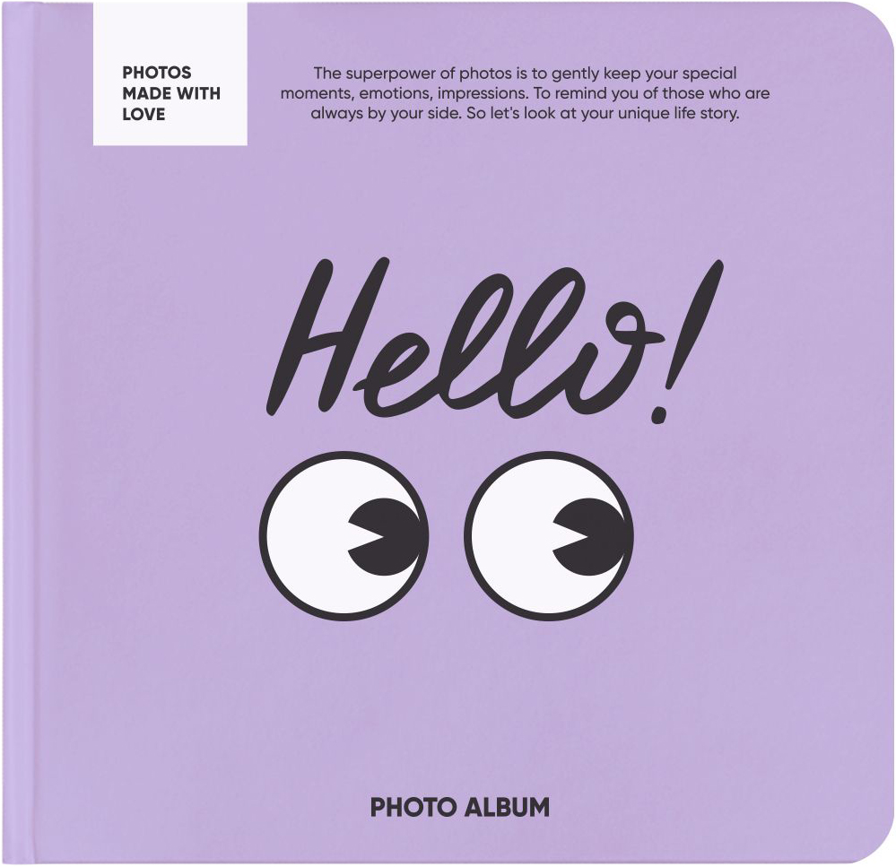 

Фотоальбом Orner Hello Фиолетовый (orner-1313)
