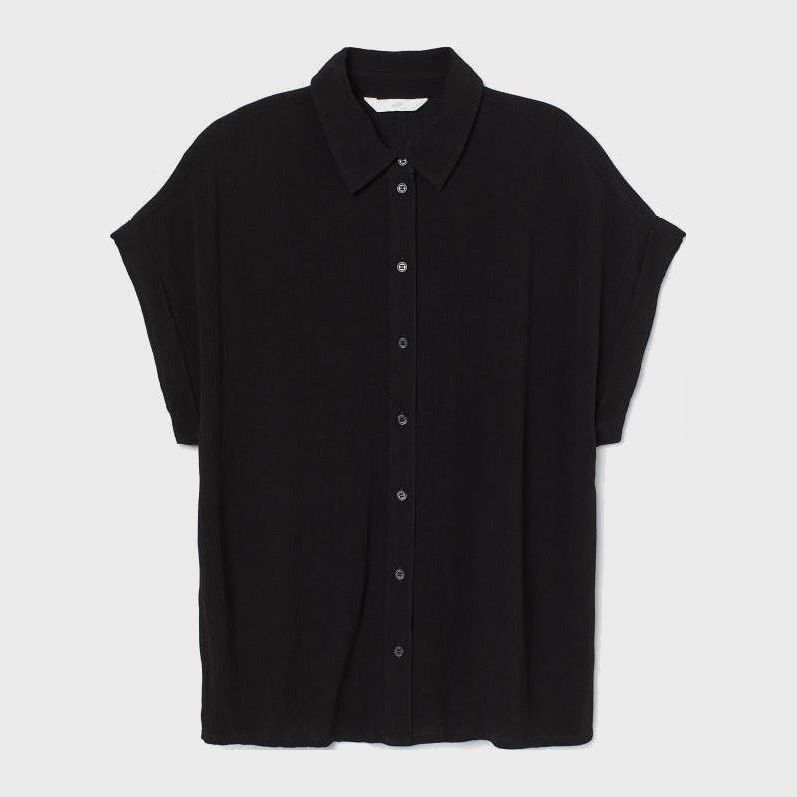 

Блузка H&M 0871521005 L (175/104А) Черная