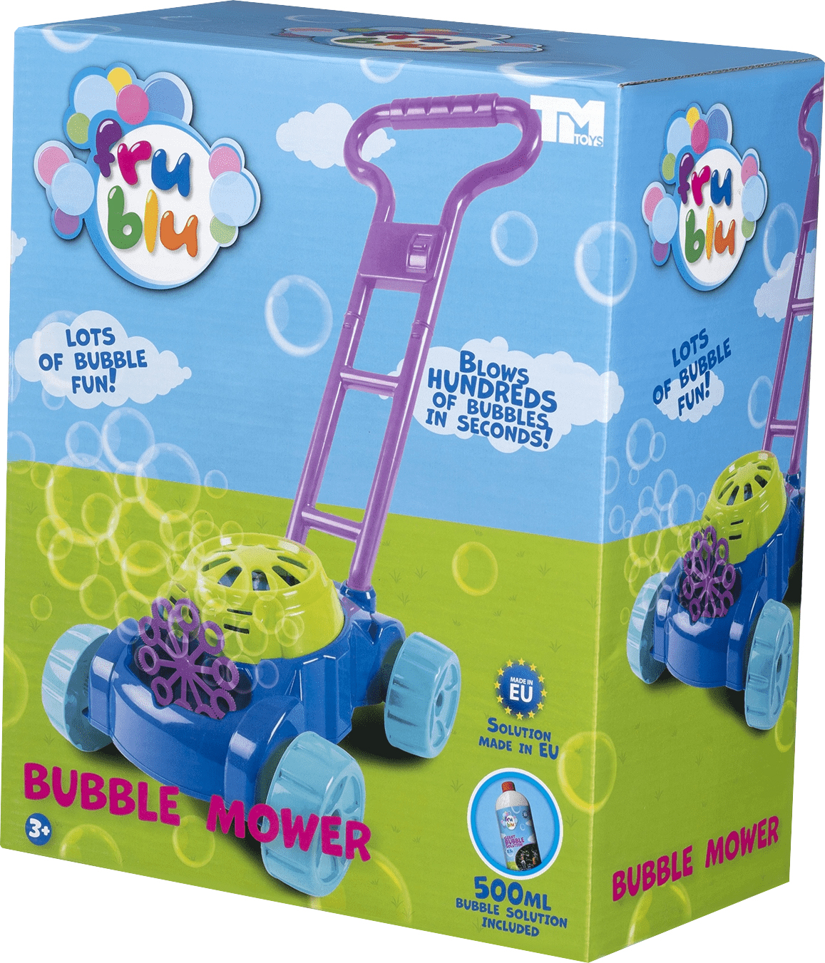 

Мыльные пузыри Fru Blu Каталка с раствором 0.5 л (TOYSDKF9478)