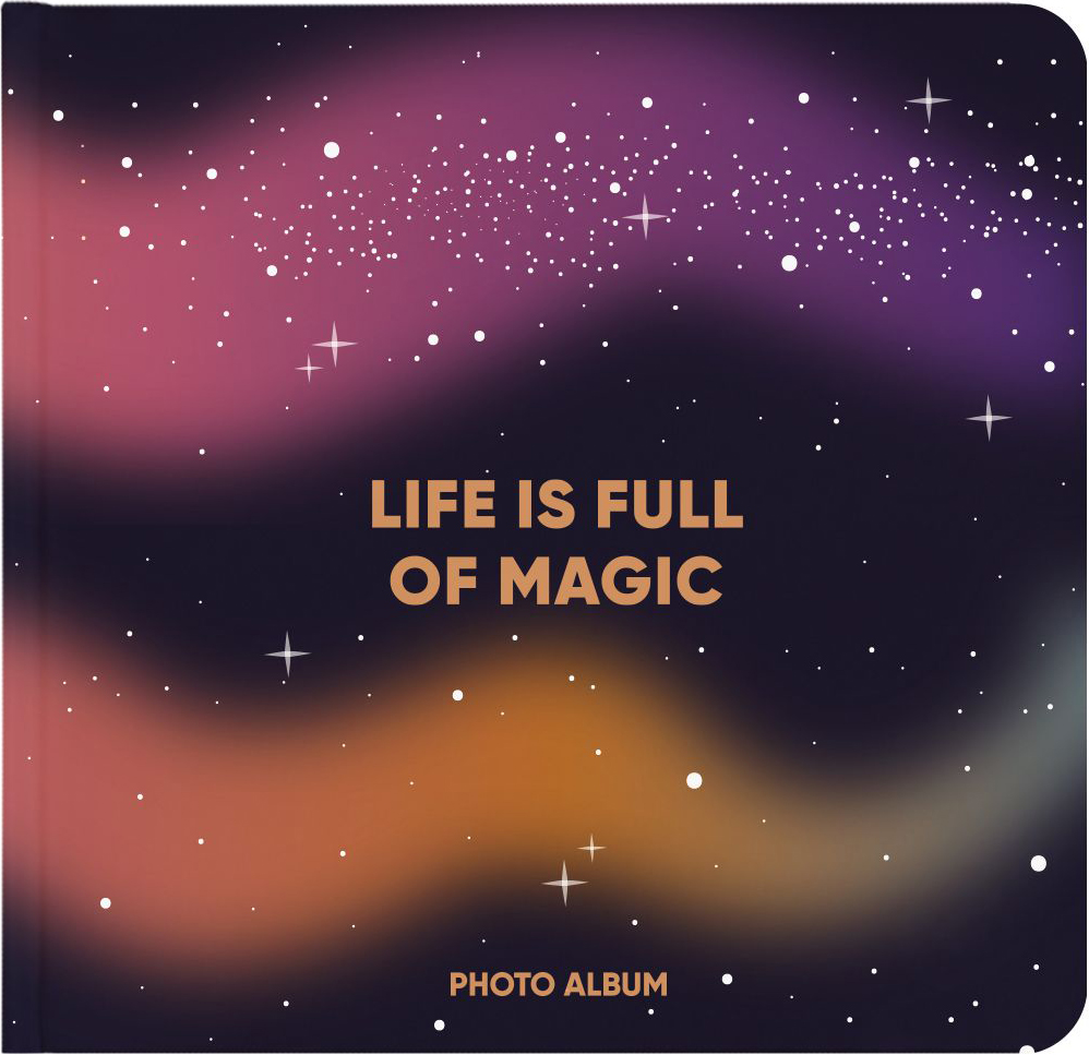 

Фотоальбом Orner Life is full of magic Черный (orner-1311)