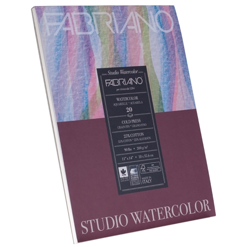 

Альбом для акварели Watercolour Fabriano 20л 200г 30х40см