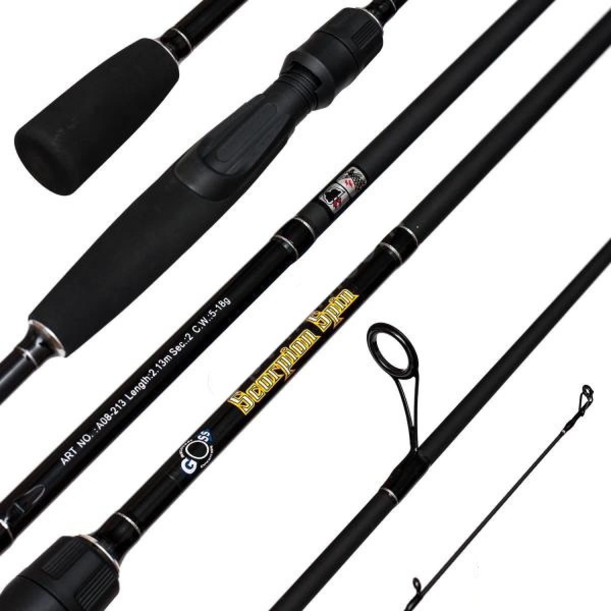 

Спиннинг Goss Scorpion Spin 7-28g 2,4 метра