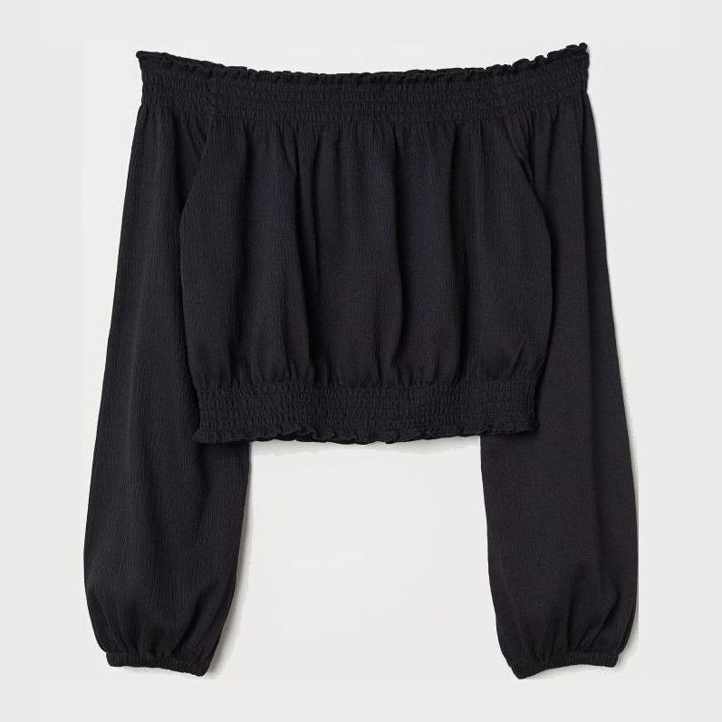 

Топ H&M 0648173004 S (165/88А) Черный