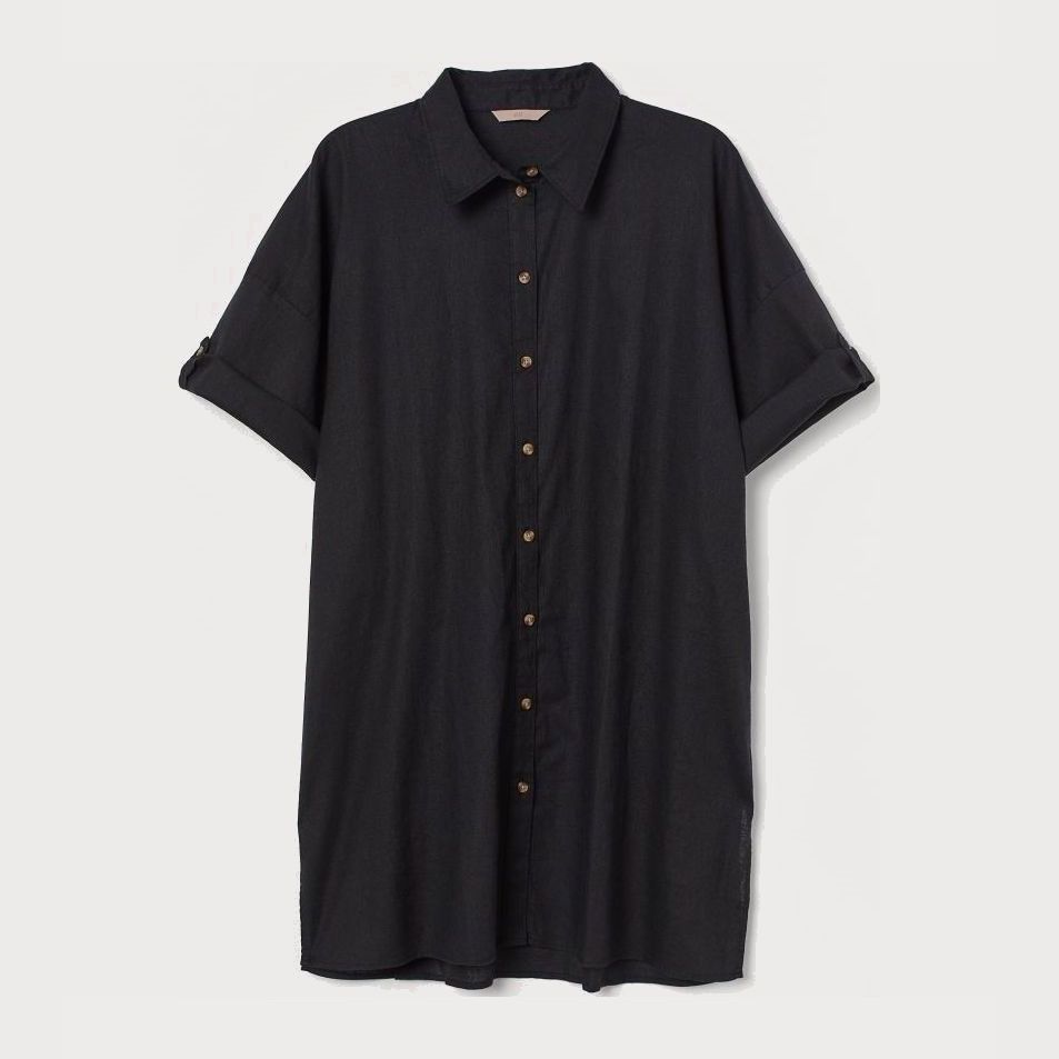

Рубашка H&M 0888934001 XL (175/116А) Черная