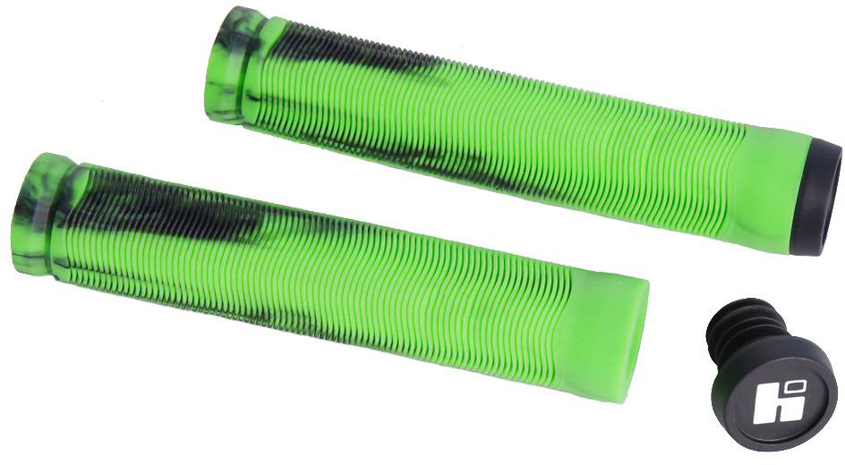 

Грипсы для трюкового самоката Hipe H4 Duo 155 мм black/green (250756)