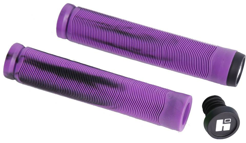 

Грипсы для трюкового самоката Hipe H4 Duo 155 мм black/violet (250758)