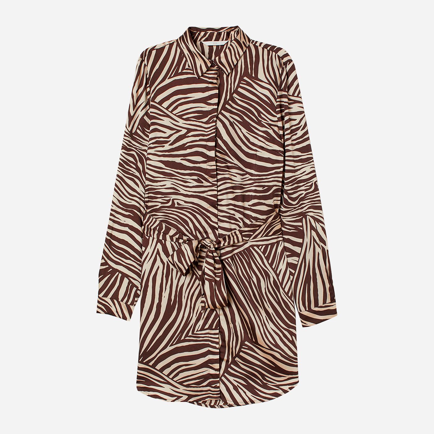 

Платье H&M 0789304 36 Бежевое с коричневым