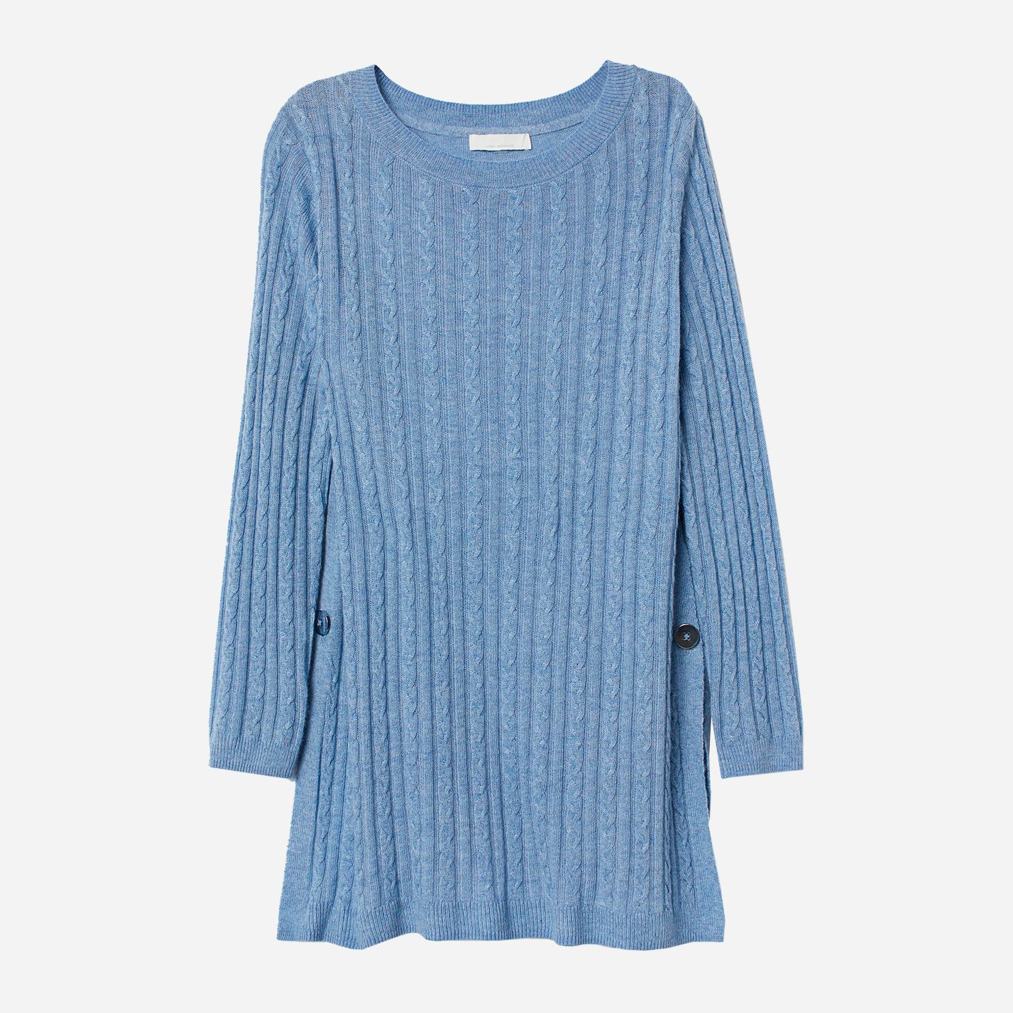 

Джемпер H&M 0707324 M Синий меланж