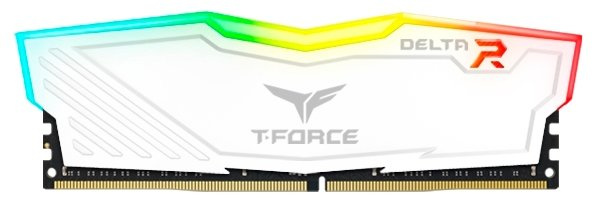 

Модуль памяти DDR4 4GB/2666 Team T-Force Delta White RGB (TF4D44G2666HC15B01)