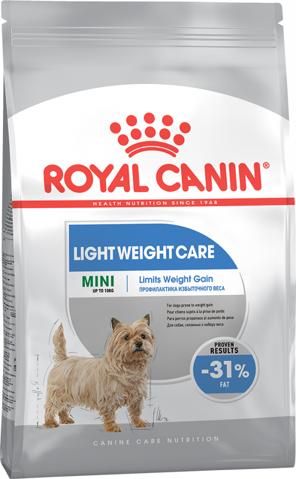 

Сухой корм для собак Royal Canin Mini Light Weight Care 3 кг