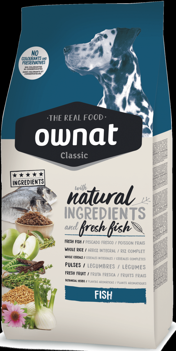 

Сухой корм для собак Ownat Classic Fish 4 кг (16099)