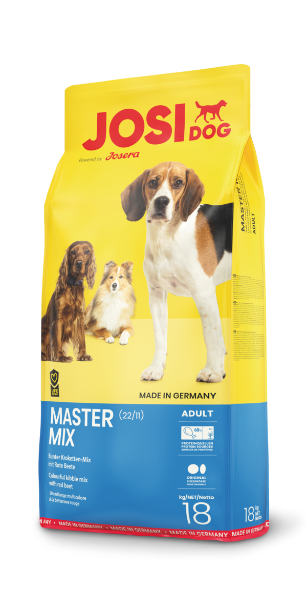 

Сухой корм собак Josidog Master Mix 18 кг (403225473086646)