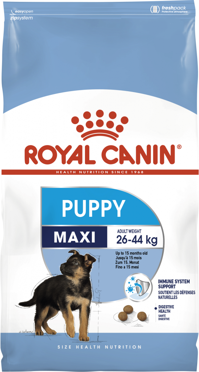 

Сухой корм для щенков Royal Canin Maxi Puppy 4 кг