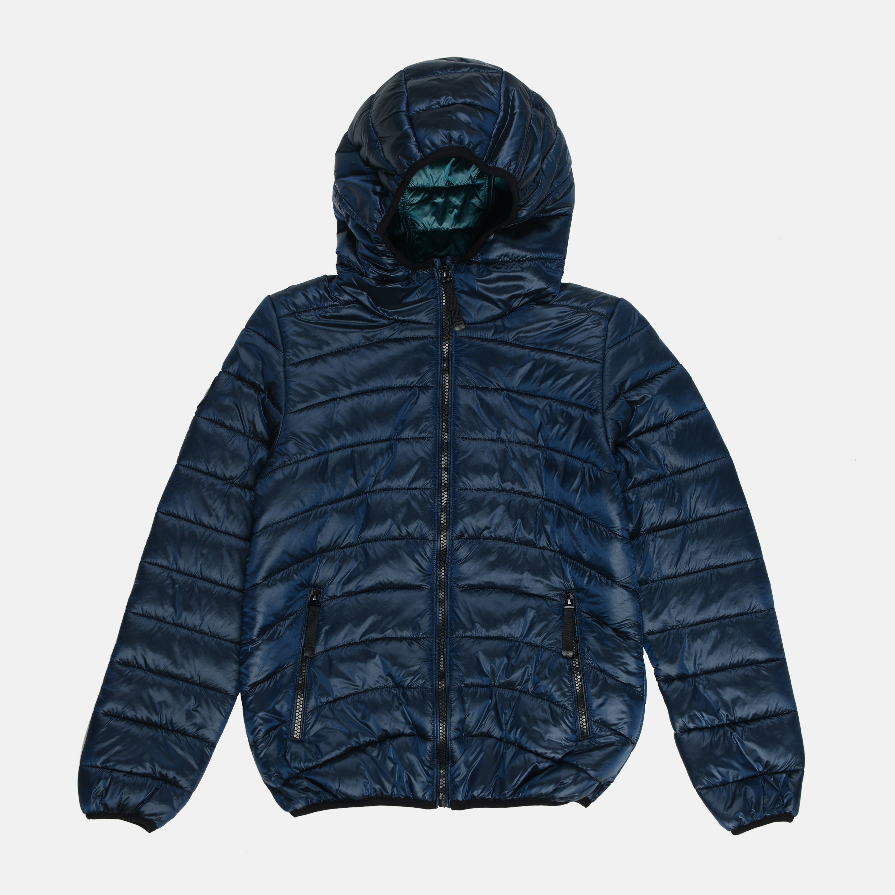 Акція на Підліткова демісезонна куртка для дівчинки Evolution 29-ВД-20 158 см Синя від Rozetka