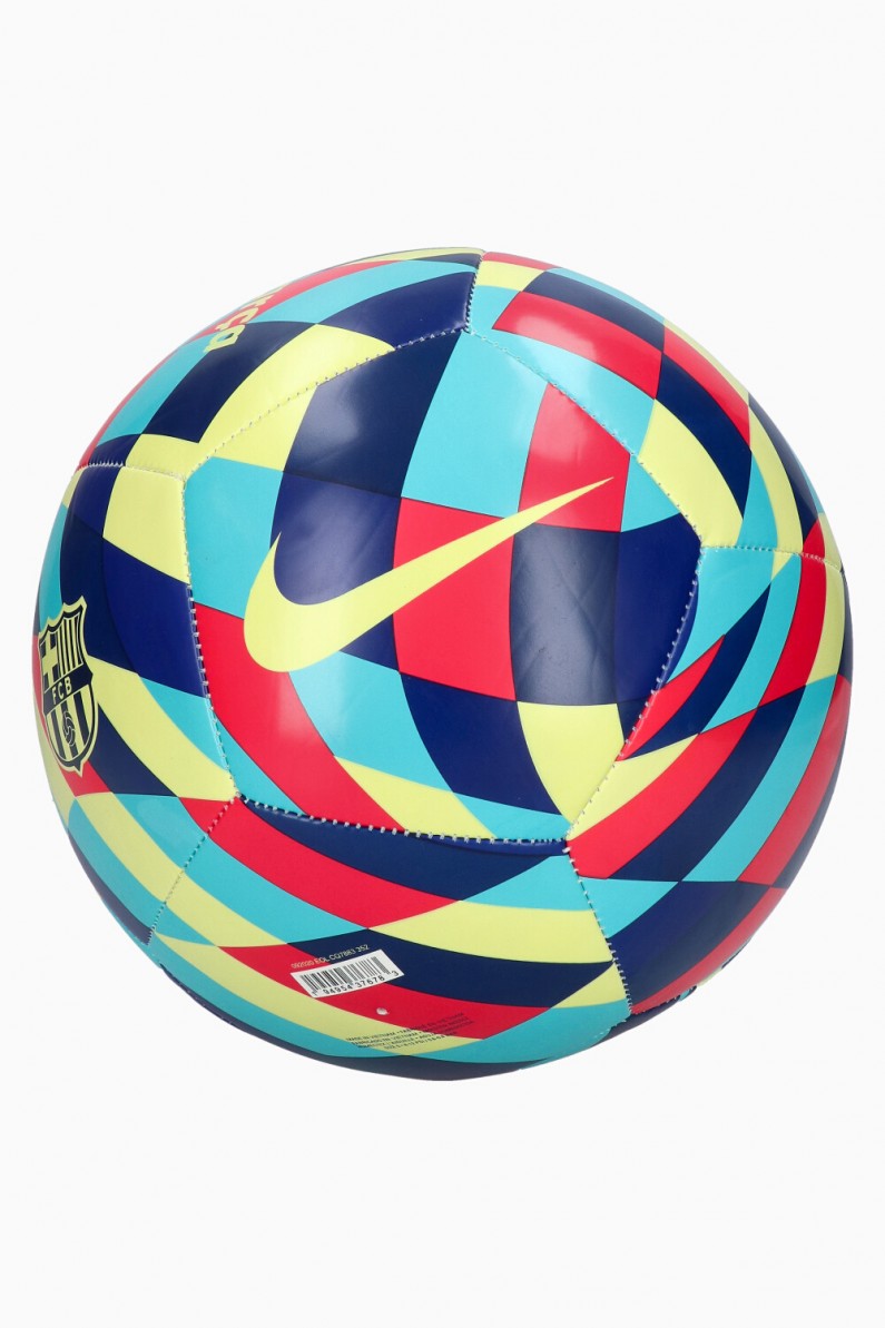 

Мяч футбольный Nike FC Barcelona Pitch CQ7883-352
