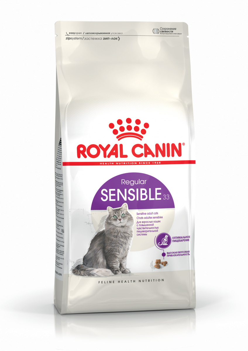 

Сухой корм для котов Royal Canin Sensible 4 кг (2521040)