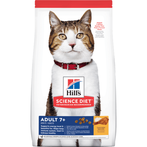 

Сухой корм для котов Hills Mature Adult 7+ Active Longevity with Chicken 10 кг (604178)