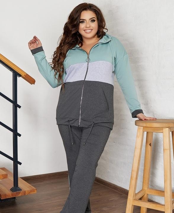 

Спортивный костюм G&M k-77612 - Размер цвет фисташка, Спортивный костюм G&M k-77612 48-50 Размер цвет фисташка