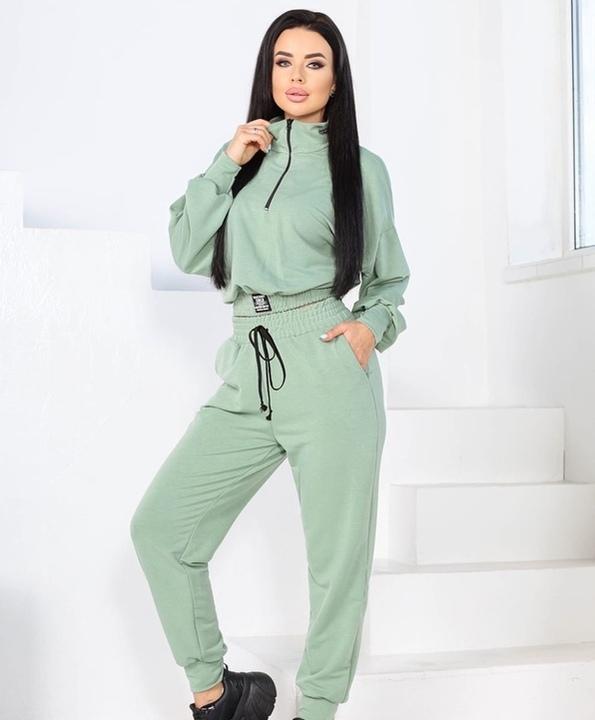 

Спортивный костюм G&M k-77718 - Размер цвет оливковый, Спортивный костюм G&M k-77718 46-48 Размер цвет оливковый