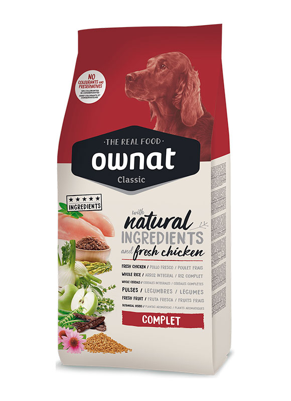 

Сухой корм Ownat Classic Complete (Dog) для взрослых собак с Курицей 20кг