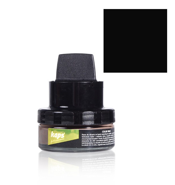 

Паста для взуття Kaps Color Wax 50 ml Черный