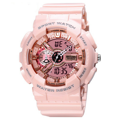 

Skmei 1688 Pink-Cuprum