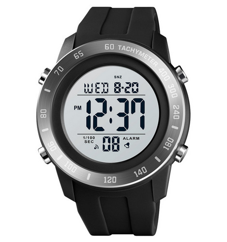

Skmei 1524 Black-Silver-Gray