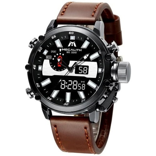 

Megalith 8229M Brown-Silver-Black