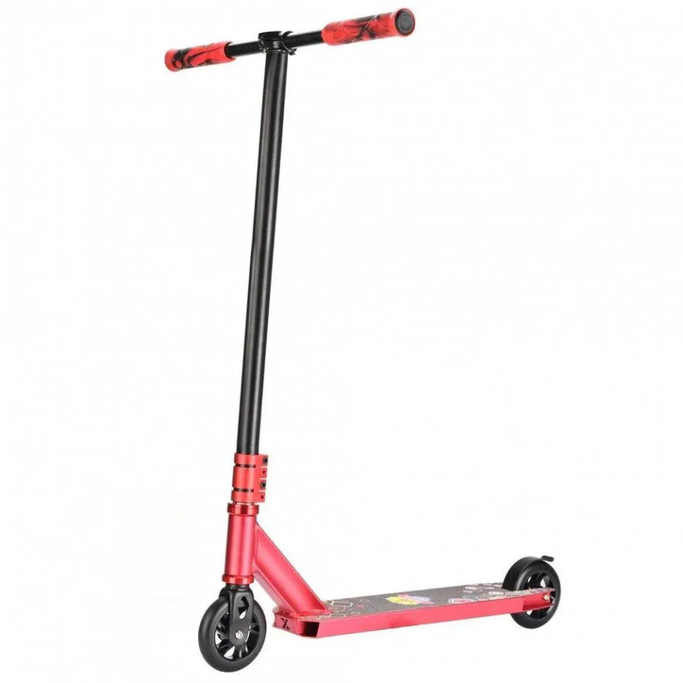 

Детский самокат трюковый 2-х колёсный TR21030 (Красный)