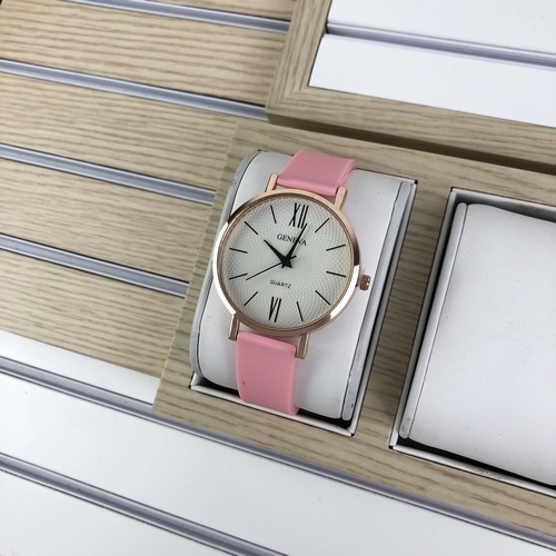 

Geneva Silicone Lightly Pink-Gold-White