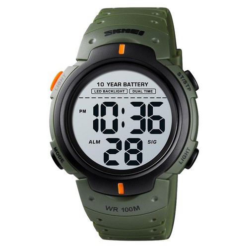 

Skmei 1560 Green-Orange