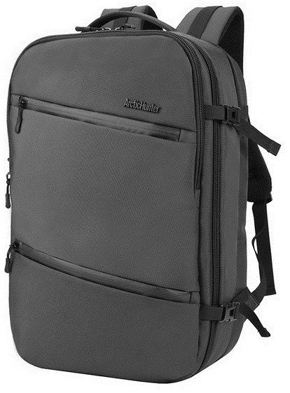 

Дорожный рюкзак для путешествий Arctic Hunter B00184, влагозащищённый, 29л Серый