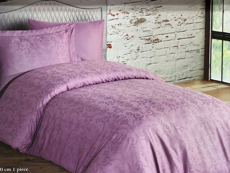 

Постельное белье Maison D'or жаккард сатин (100 %хлопок) полуторный Mirabella lilac Цвета: лиловый
