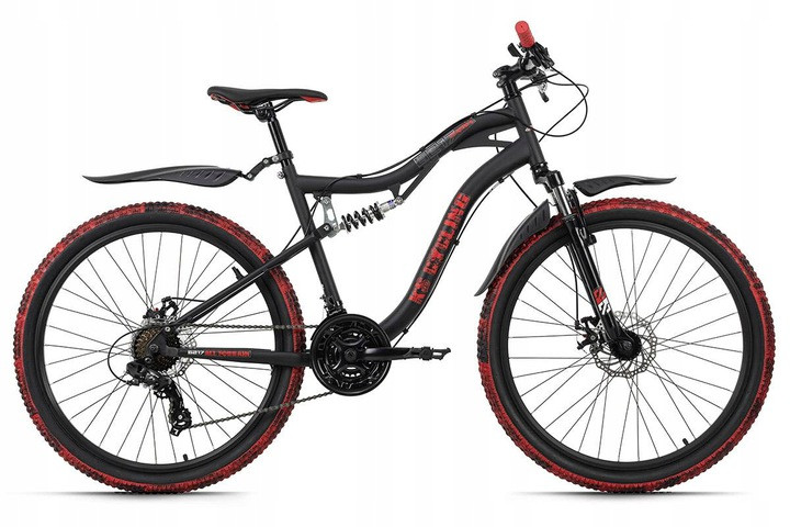 

Горный велосипед KS Cycling MTB 26 Crusher Black-Read