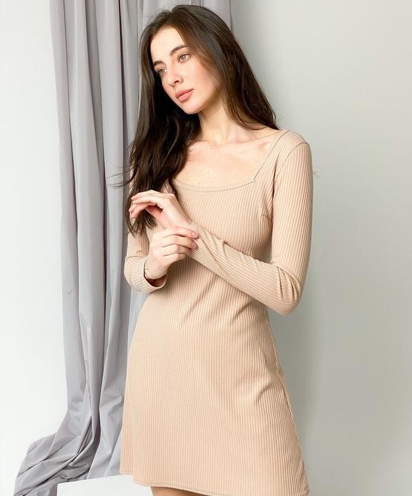 

Платье G&M k-77654 44 Размер цвет бежевый