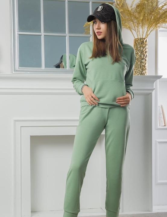 

Спортивный костюм G&M k-77344 44-46 Размер цвет оливковый