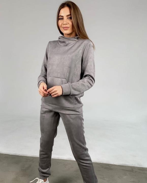 

Спортивный костюм G&M k-77685 46-48 Размер цвет светло-серый