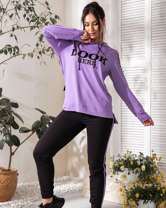 

Спортивный костюм G&M k-79249 52-54 Размер цвет лиловый
