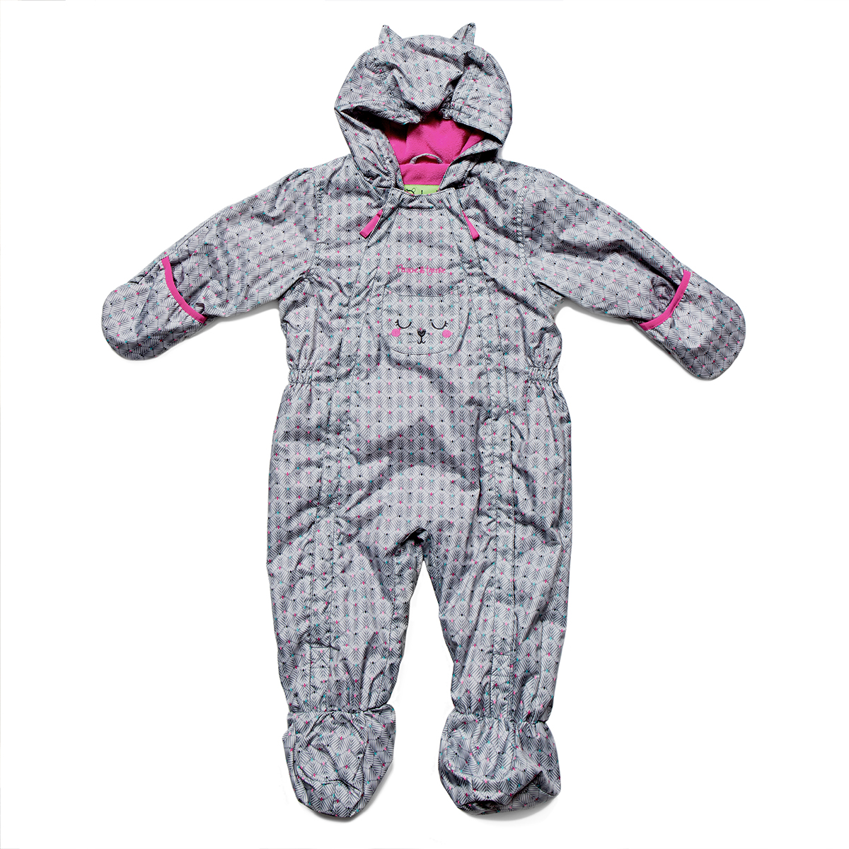 

Демисезонный комбинезон цельный Peluche&Tartine S18M108-FrostGray серый 50 - 58 см (S18M108-FrostGray-1m)