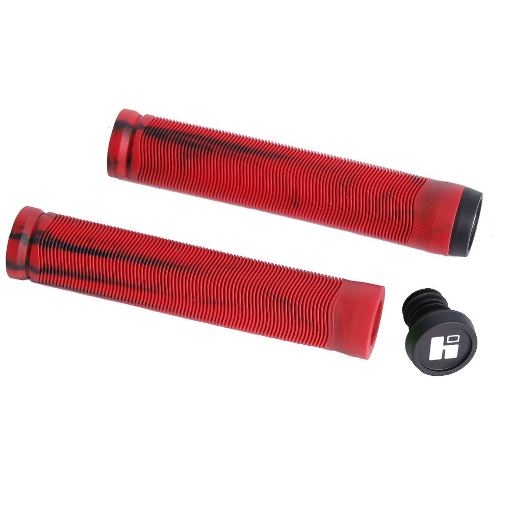 

Грипсы для трюкового самоката Hipe H4 Duo, 155мм, black/red