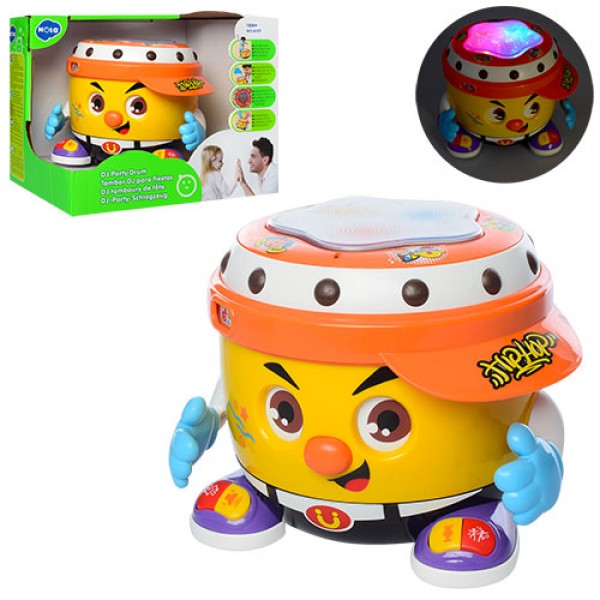 

Интерактивная музыкальная игрушка Hola Toys Веселый барабан (6107)