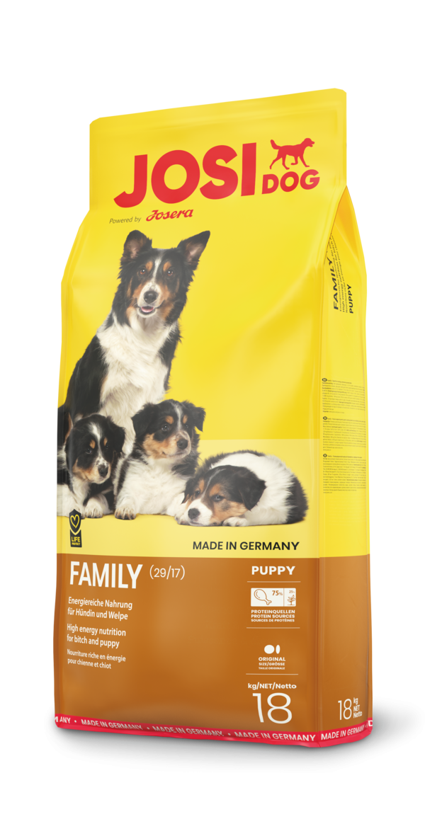

Сухой корм для собак JosiDog Family 18 кг (403225474085818)