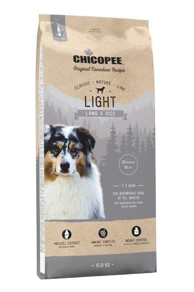 

Сухой корм для собак Chicopee CNL Adult Light Lamb & Rice 15 кг (015417)