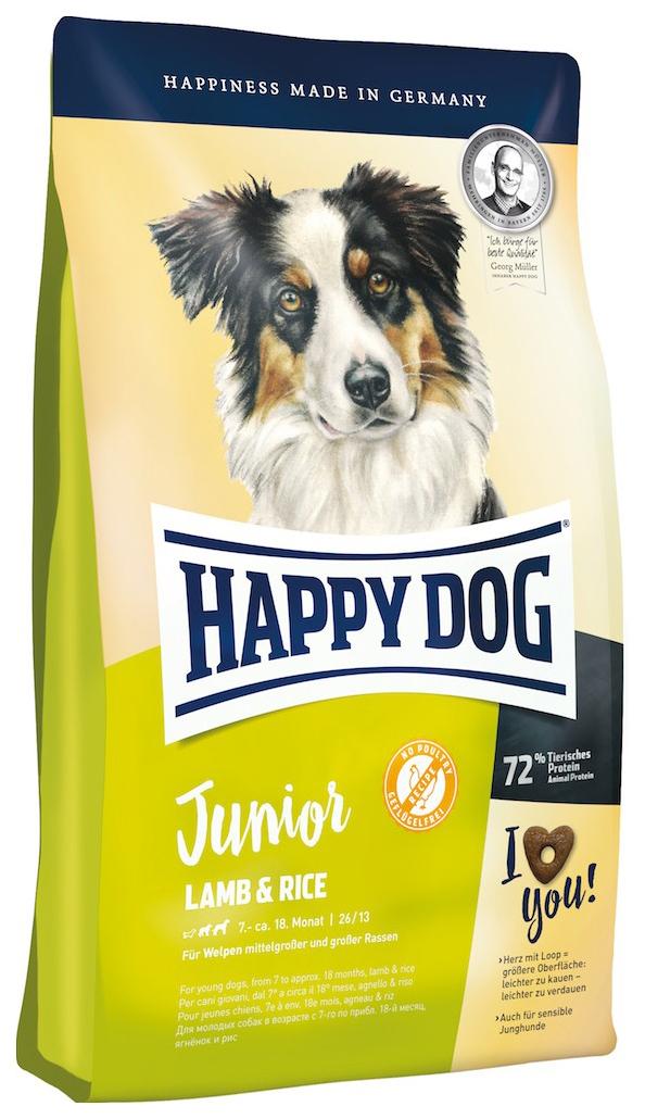 

Сухой корм для щенков Happy Dog Supreme Junior Lamb & Rice 4 кг