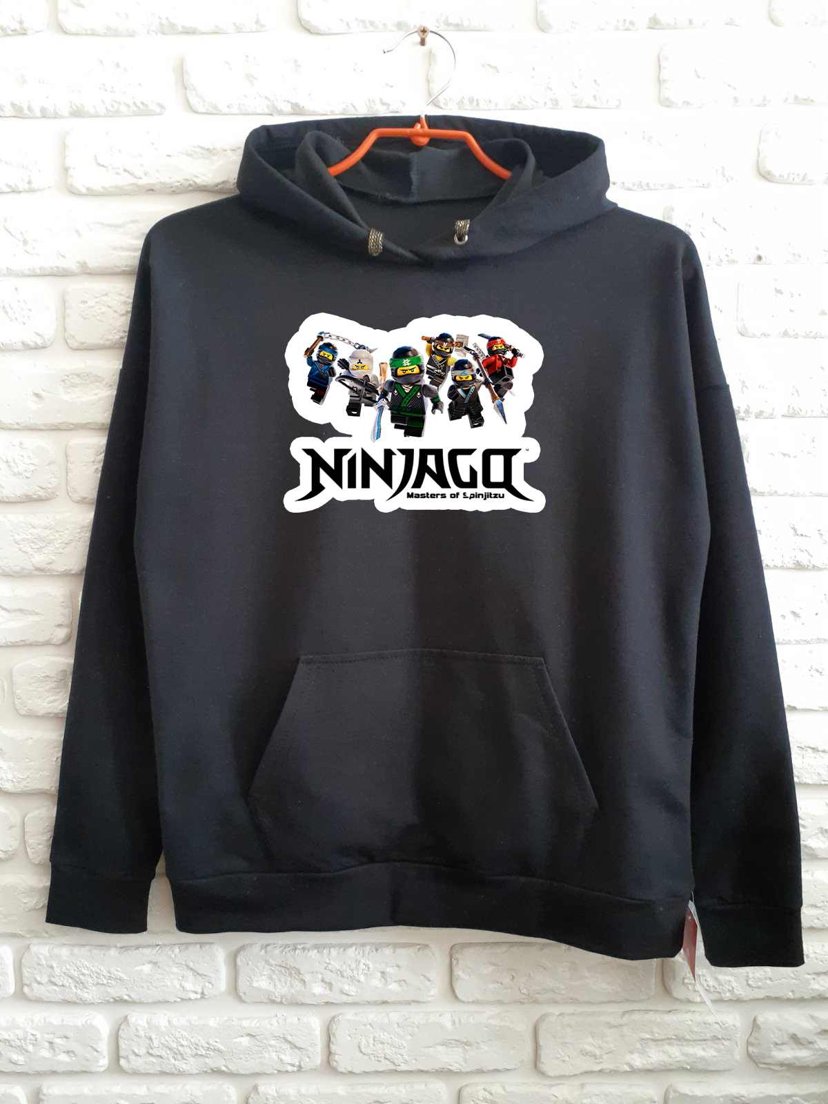 

Худи для мальчиков ArtSvet Лего Ниндзяго (LEGO Ninjago) Черный 140 см MNNINGNSH