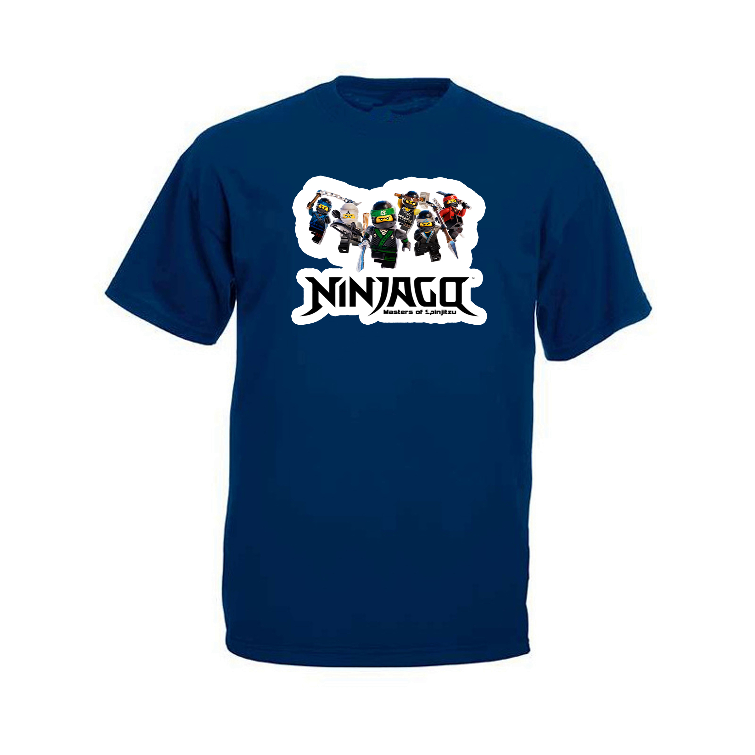 

Футболка мужская ArtSvet Лего Ниндзяго (LEGO Ninjago) Синяя XL MFNNINGRT