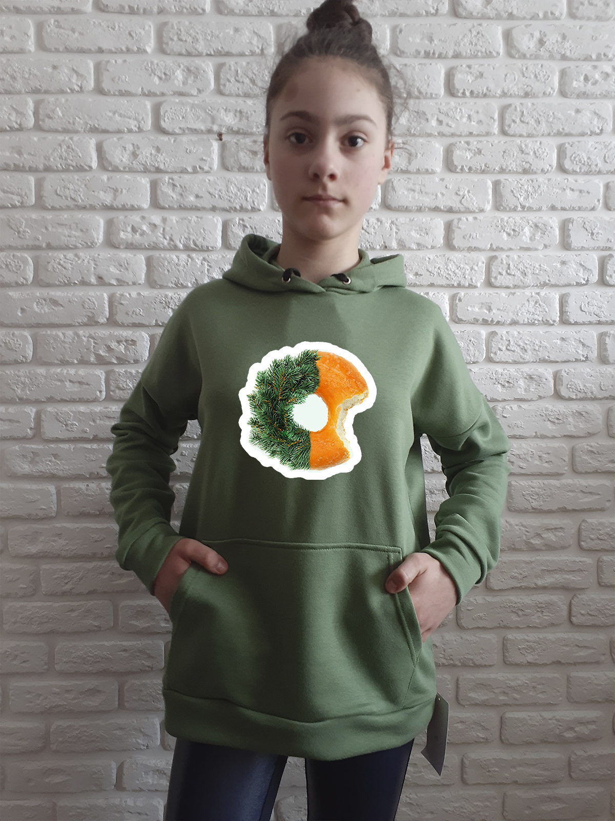 

Худи для девочек ArtSvet пончик Зеленый 146 см ART2TSR