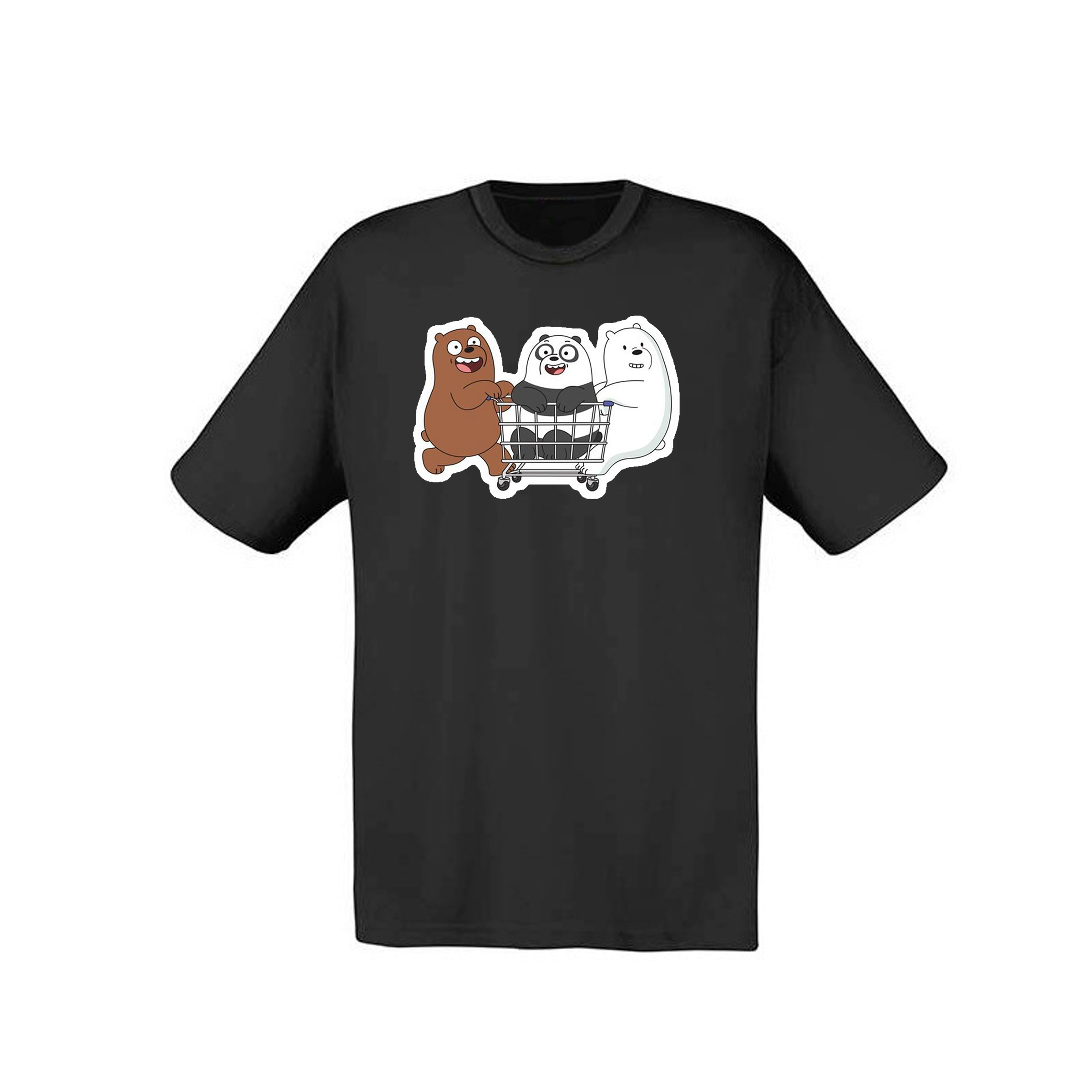 

Футболка мужская ArtSvet Вся правда о медведях (We Bare Bears) Черный M ARTBEER1PART