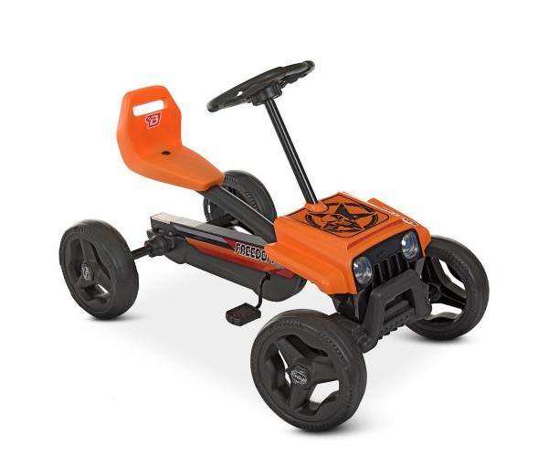 

Педальный карт Bambi Kart M 4284E, до 30 кг, от 3 лет, Оранжевый