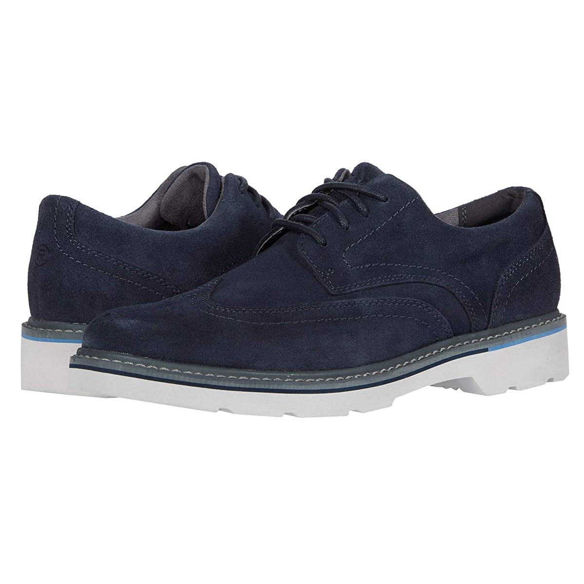 

Туфли оксфорды Rockport Charlee Wing Tip Navy Suede, 40.5 (255 мм)